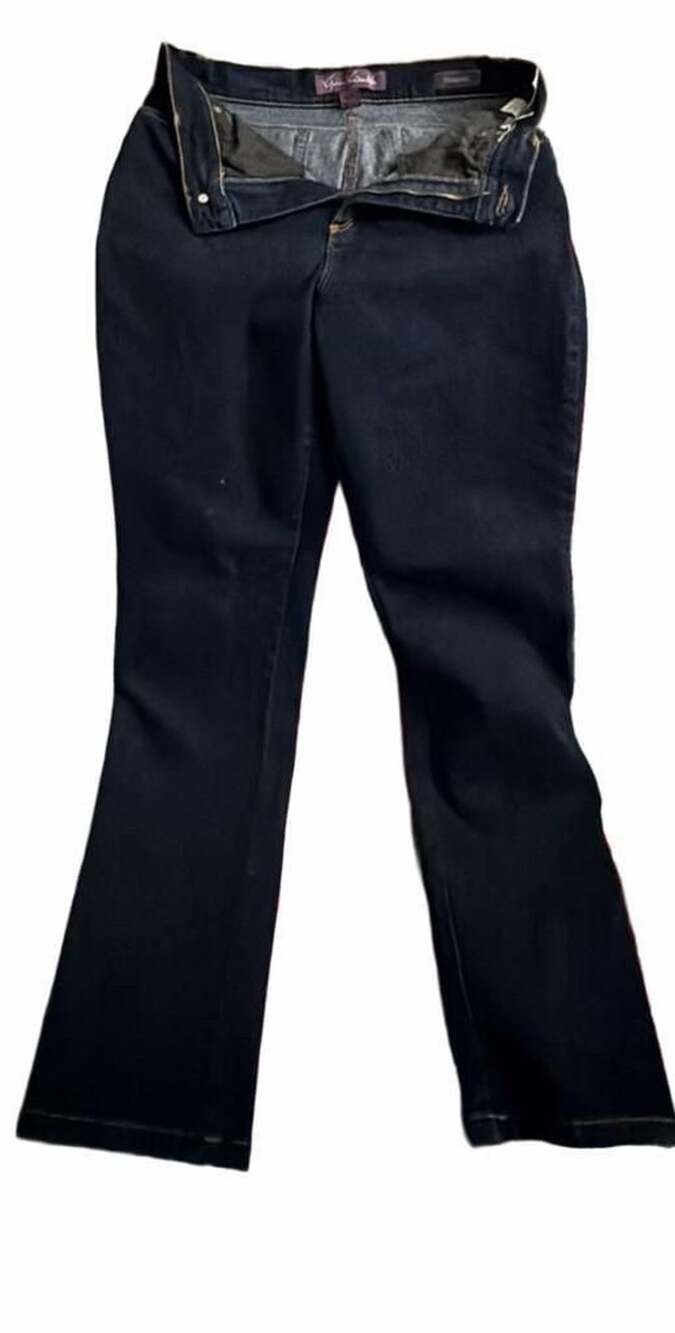 Gloria Vanderbilt Amanda Jeans Size 10 Dark Wash Denim
